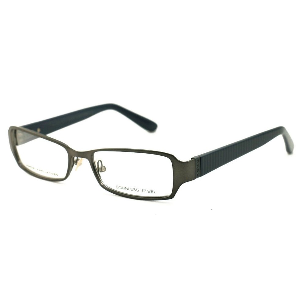 Marc Jacobs Rectangular Style Gunmetal/Blue Frame